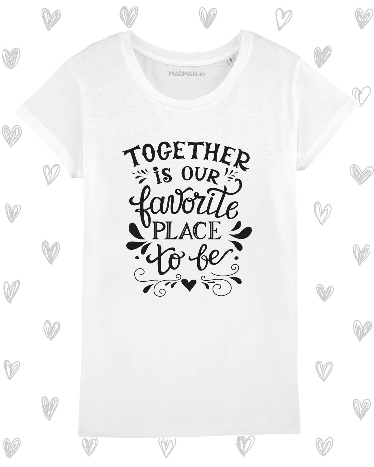 Tricou femei personalizat Favourite place to be