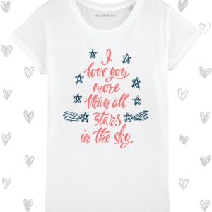 Tricou femei personalizat More than all stars
