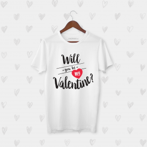 Tricou barbati personalizat Will You?