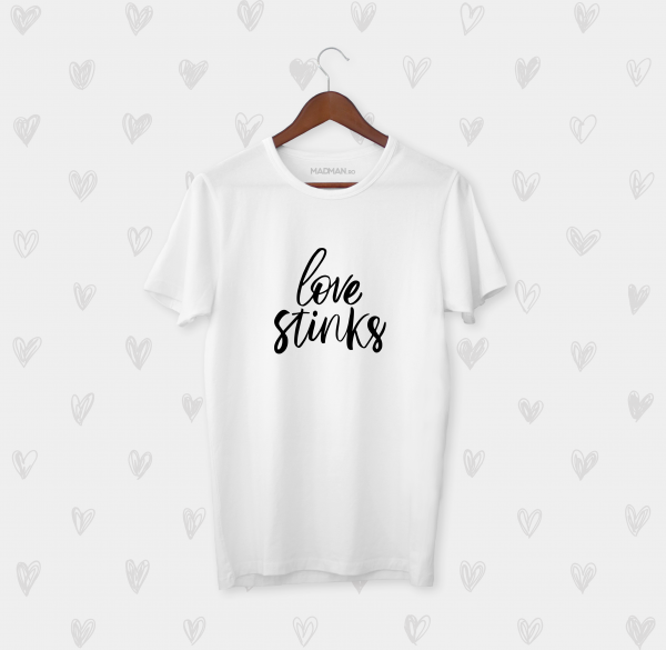 Tricou barbati personalizat Love stinks